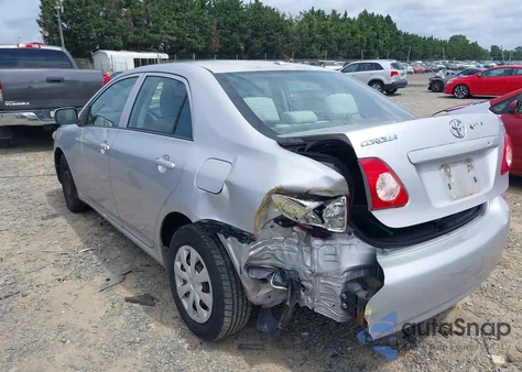 2009 Toyota Corolla Le z USA, uszkodzony, nr VIN 1NXBU40E89Z128911